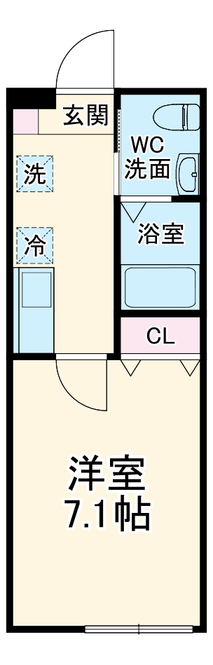 QUIET CRAB HOUSE 本郷台(仮)の間取り