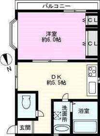 ラパニェール芝の間取り