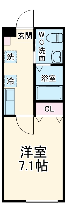 QUIET CRAB HOUSE 本郷台(仮)の間取り