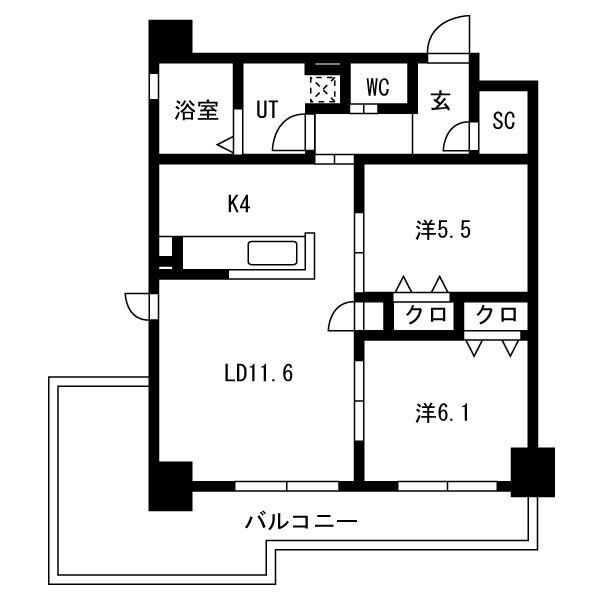 グランテラス藤が丘の間取り