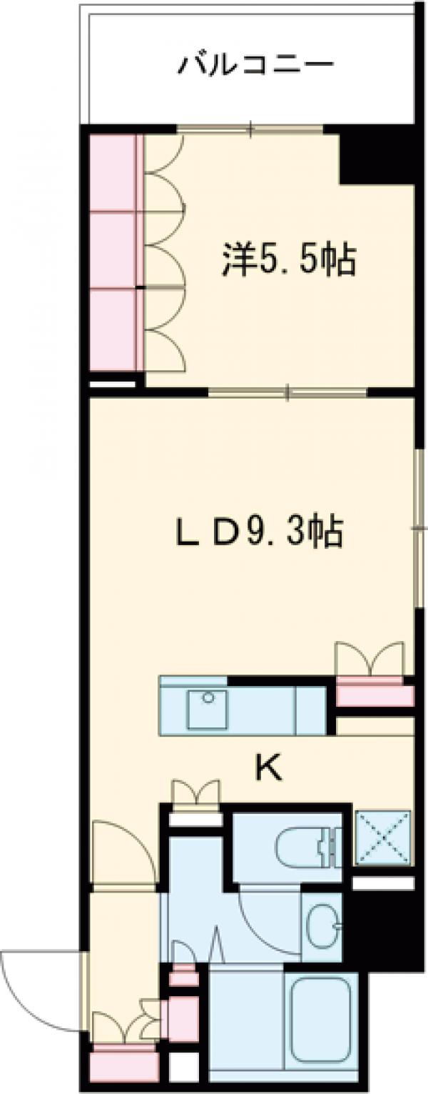 プライマル錦糸町の間取り