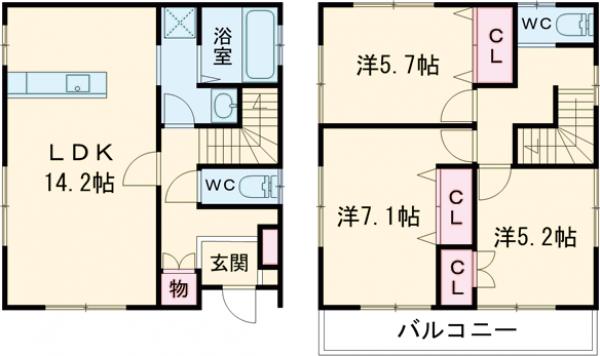 1/5 間取