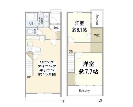 ヴィラパレオの間取り