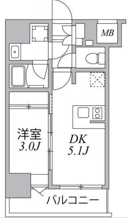 SYFORME住吉の間取り