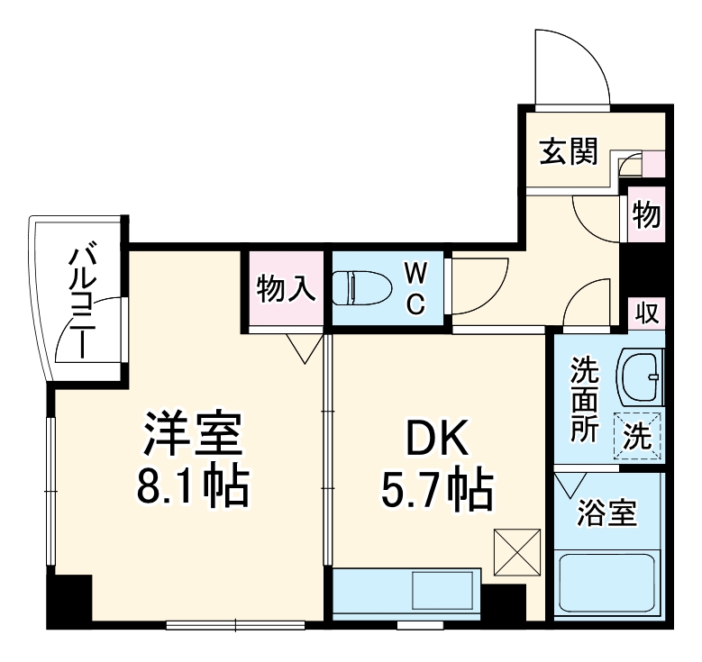 グランシャリオの間取り