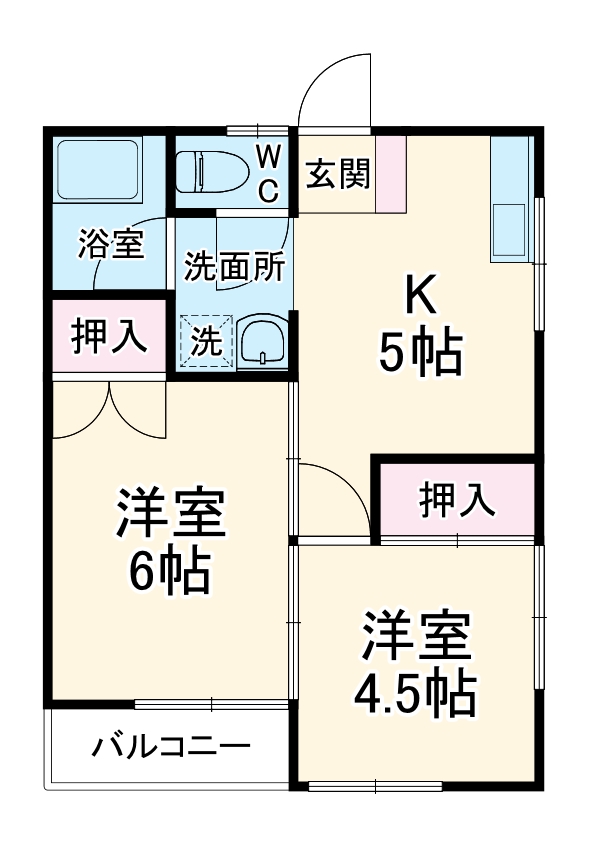 ソアラコーポの間取り