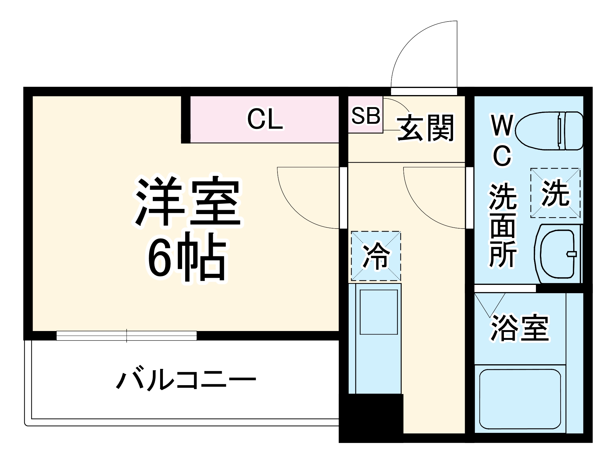 リオグレイス鴻巣の間取り