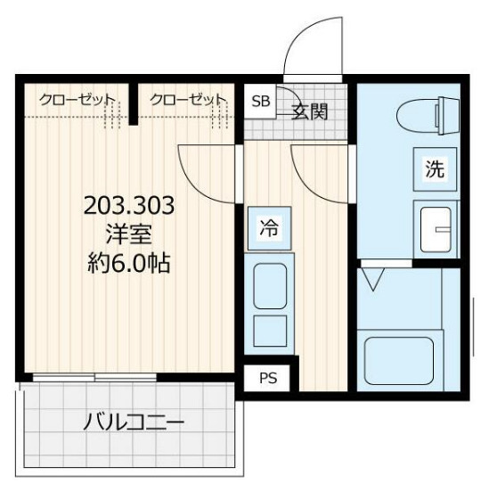 リオグレイス鴻巣の間取り