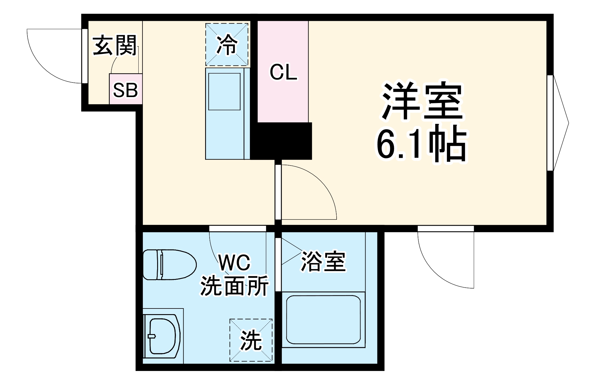 リオグレイス鴻巣の間取り