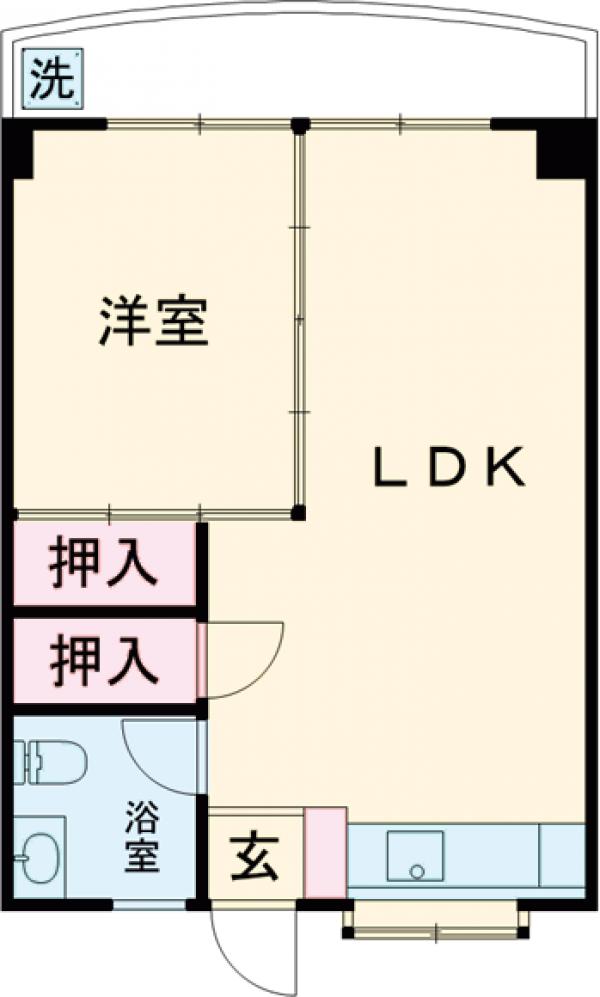 はるかマンションの間取り