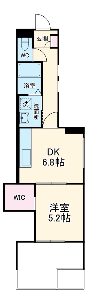 フォレストメゾン若みやの間取り