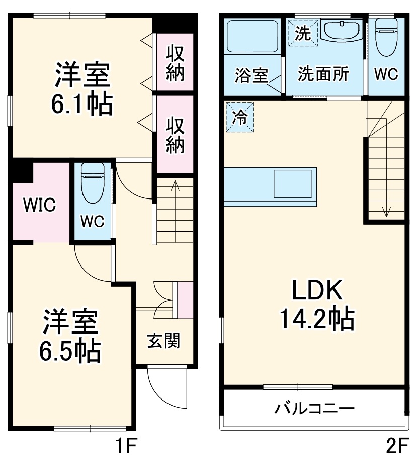 フォレストメゾン梅小路の間取り