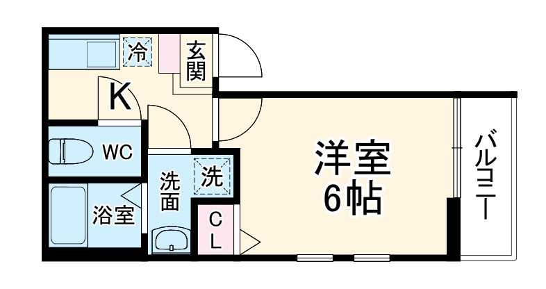 シーバ生田の間取り
