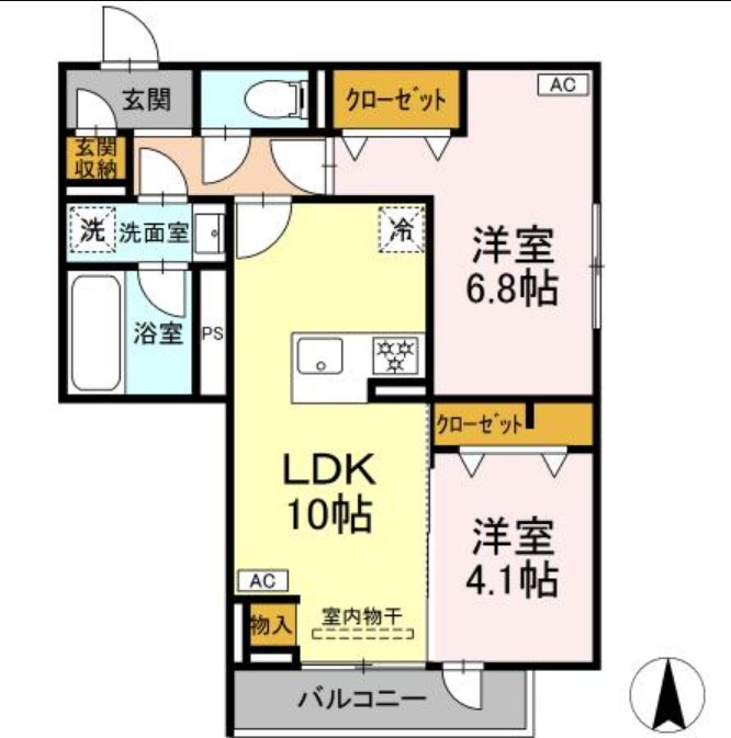 (仮称)赤堤計画の間取り