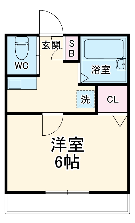 MISTYの間取り