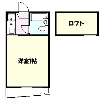 カーム玉川学園IIの間取り