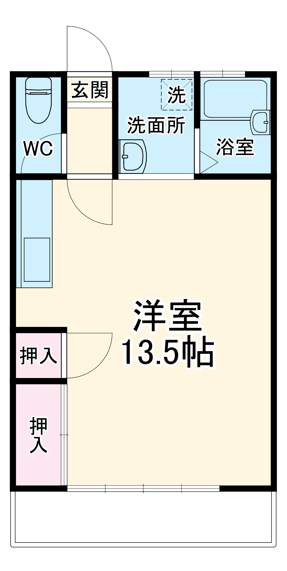 セイシェル小手指の間取り