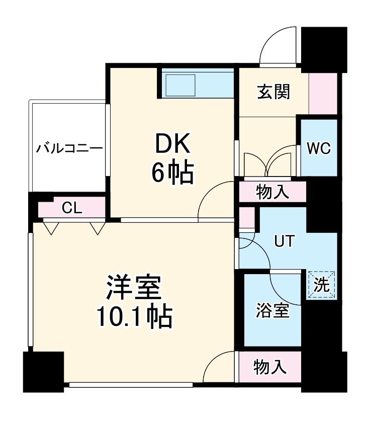 1/2 間取