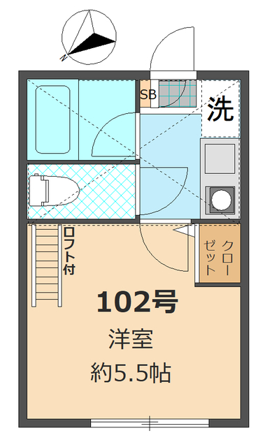 アルテ八丁畷の間取り