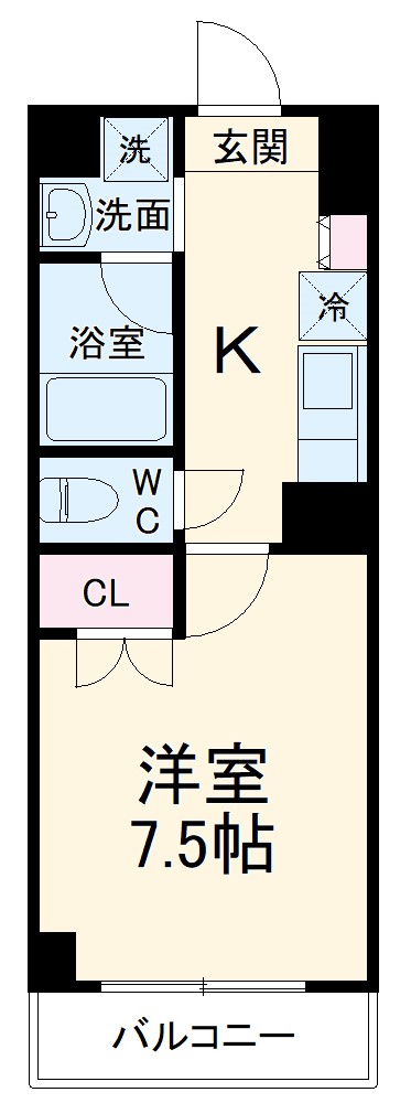 アールズコート富が丘の間取り
