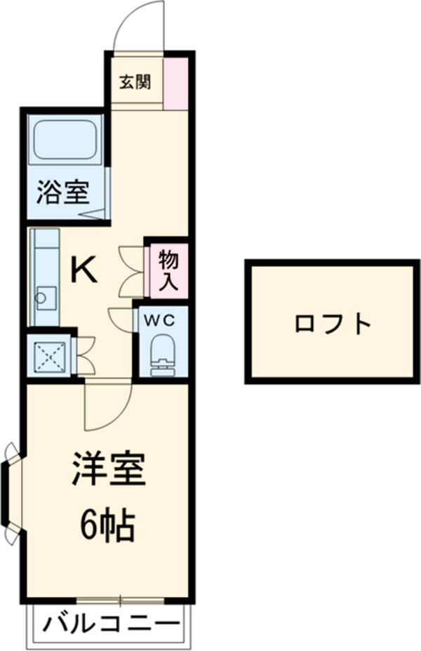 サンエクセルの間取り