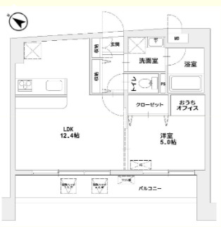 MAJESTIC千葉みなとの間取り
