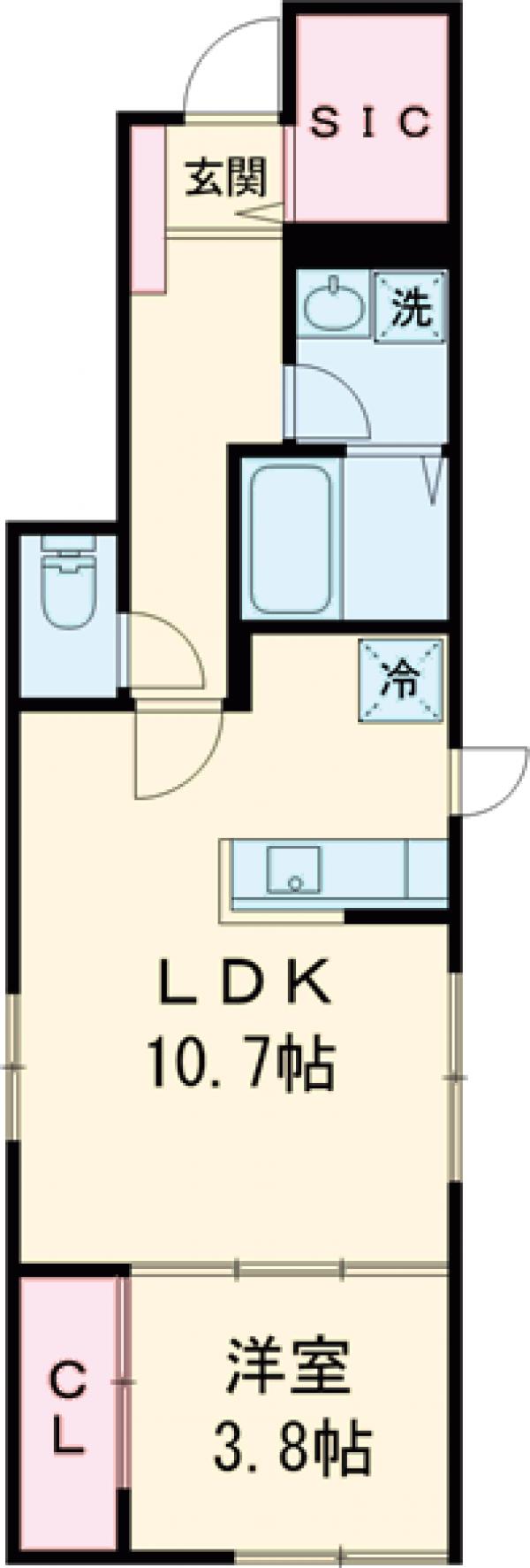 メゾン自然園の間取り
