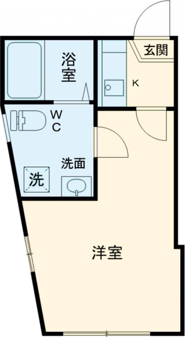 Cスクエア五反野の間取り