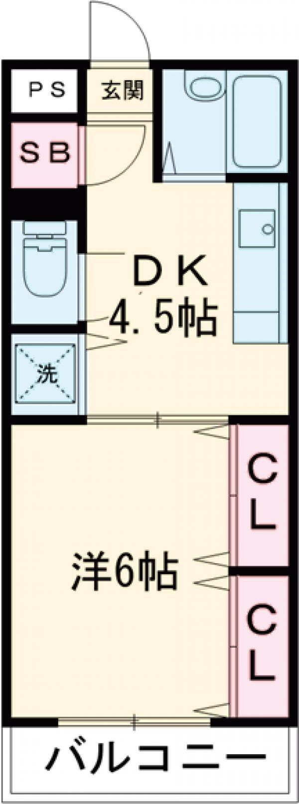 メゾンＳｈｏｕＳｈｏｕの間取り