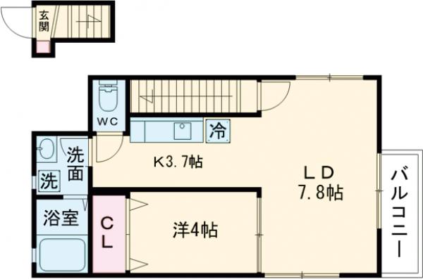 アグネスの間取り