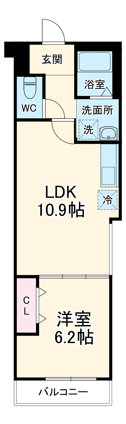 フジパレス吹田岸辺の間取り