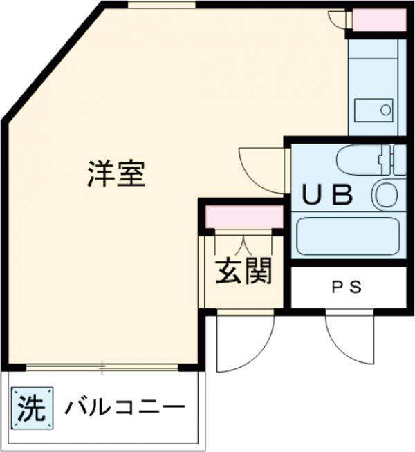 ネオハイシティ豪徳寺の間取り