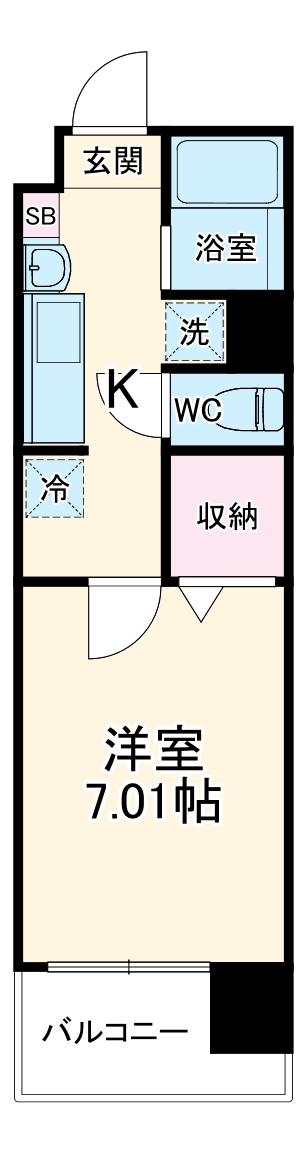 ヴェルステージ西川口の間取り