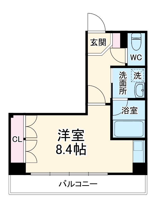 1/1 間取