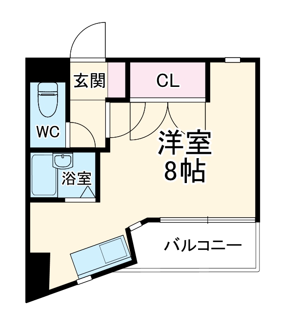 カーサ藤が丘の間取り