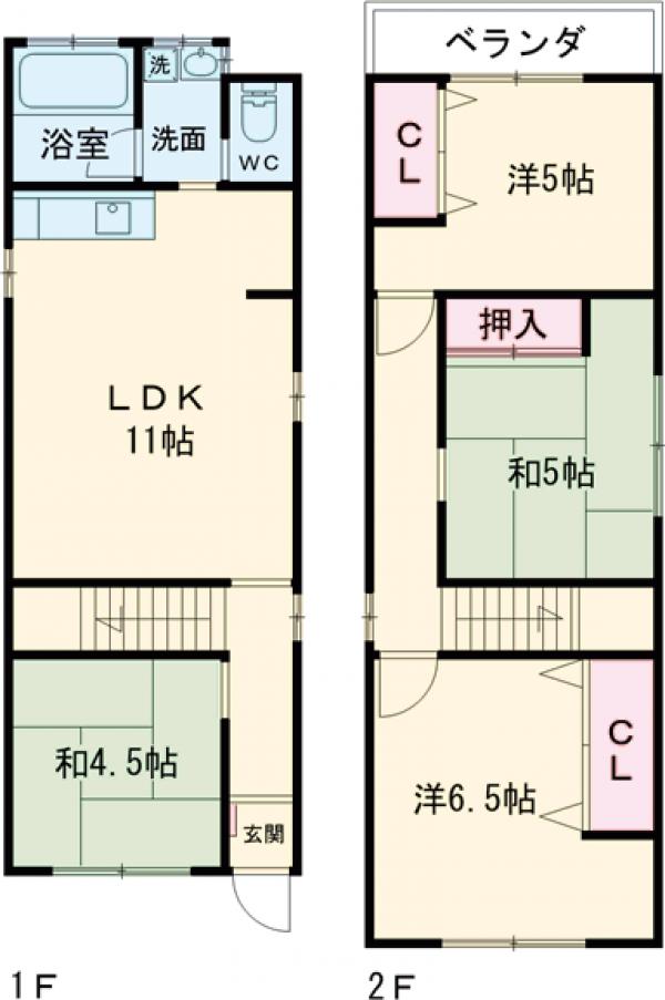 1/1 間取