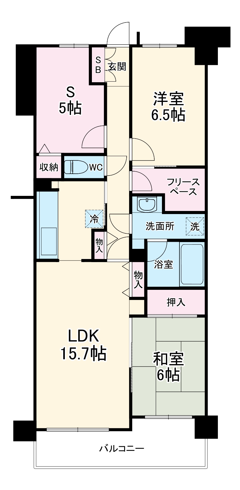 ネオステージ北習志野の間取り
