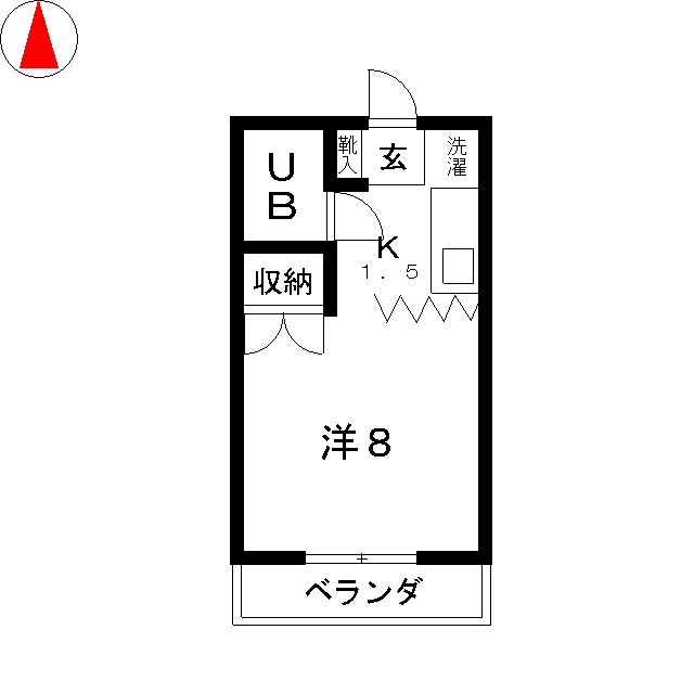 ドミールジュネスの間取り