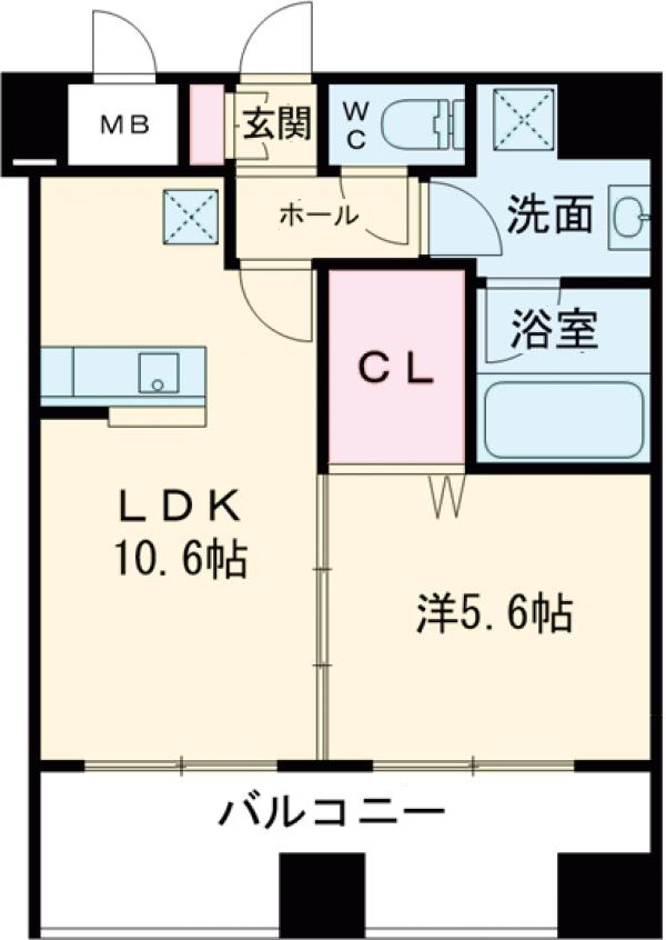 STATION TOWER TOYOSHIMAの間取り