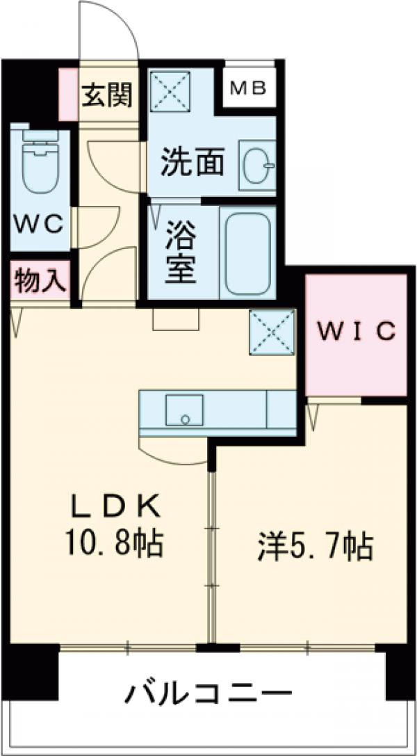 Ｃｏｕｒｔ　Ｍｉｄｉの間取り