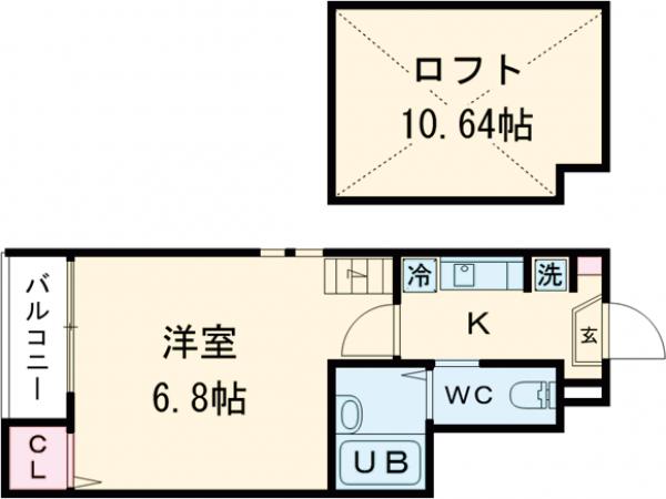 マーレ船堀の間取り