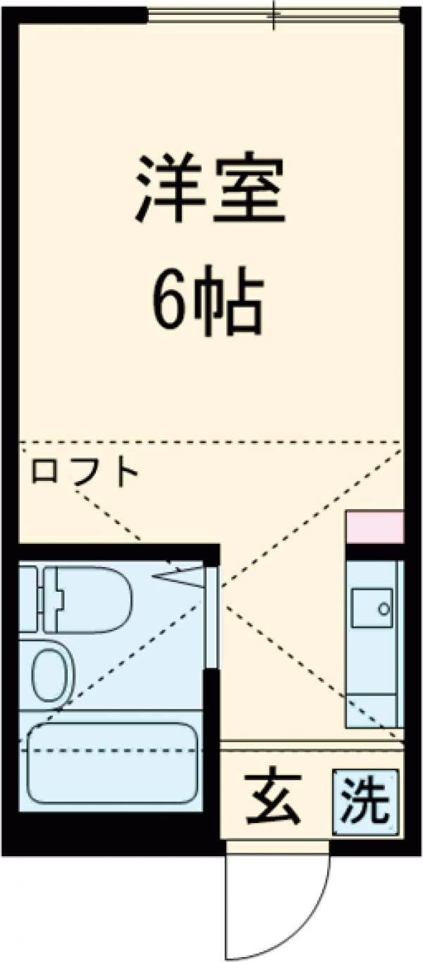 京島の完工年月(1992年3月)築の賃貸アパートの間取り