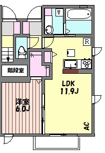 ピナ市ヶ尾の間取り