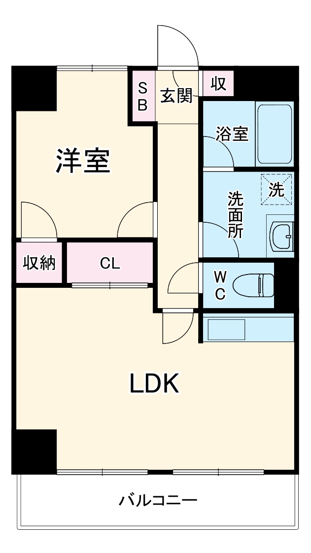 レイハウス橋本の間取り
