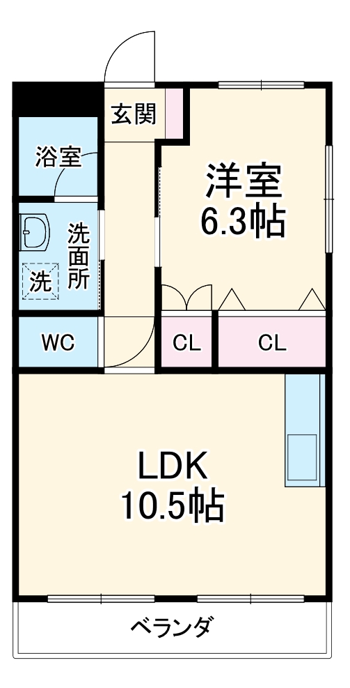 2/2 間取