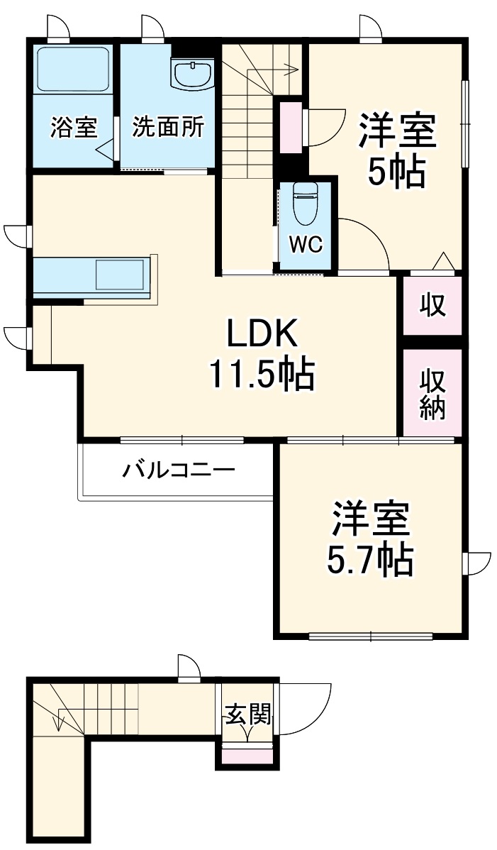 2/30 間取
