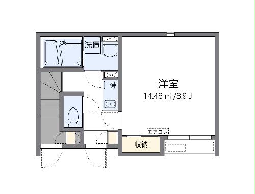 クレイノ向日葵 レジデンスの間取り