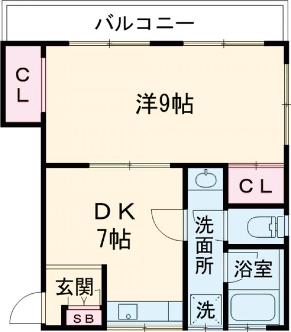第二富士マンションの間取り