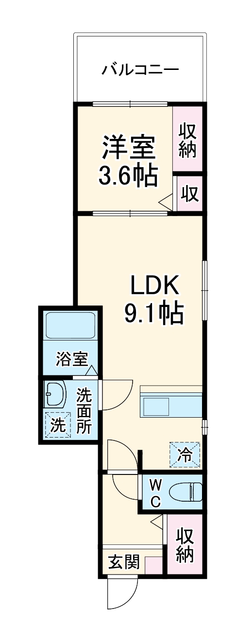 1/2 間取