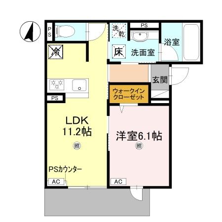 D-residence蛍池東町の間取り